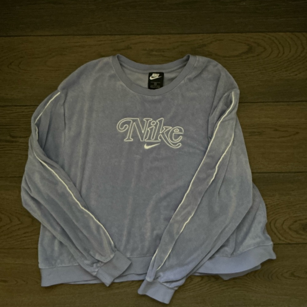 Nike Men's Lavender Crewneck Sweater